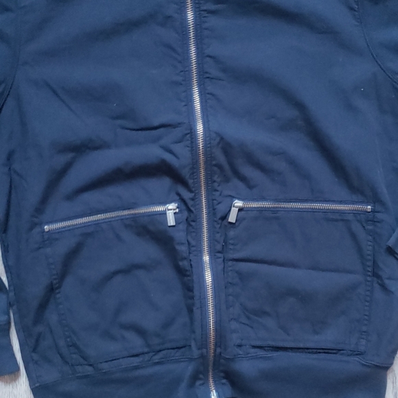 Michael Kors Jacket Light weight New Navy Cotton - Picture 2 of 4